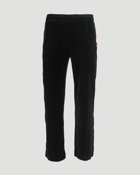 Gradient Piping Velour Track Pants