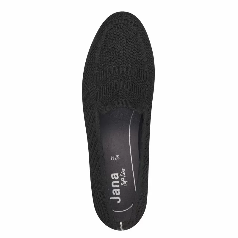Дамски Лоуфър Jana Softline – Jana Softline BLACK — снимка 5