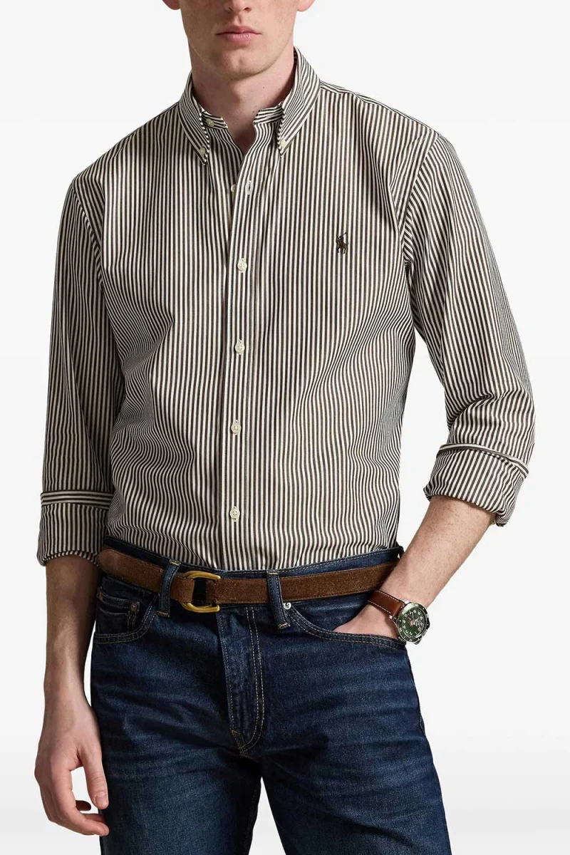 Риза 50/1 Bistrch Poplin-Cubdppcs 710929346506 200 brown — снимка 2