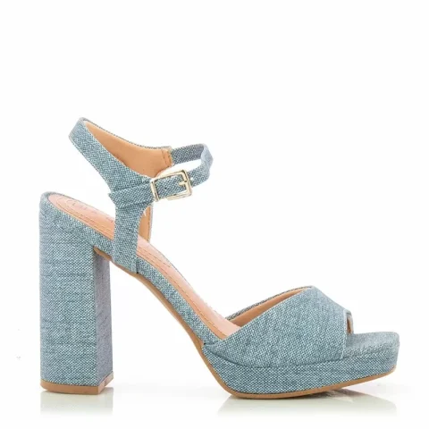 Дамски Сандали На Ток RAMARIM – 2357205 BLUE