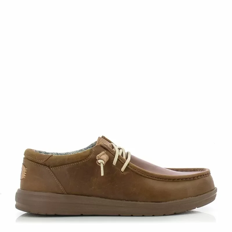 Мъжки Ежедневни HEY DUDE – 40175-255 WALLY GRIP CRAFT BROWN