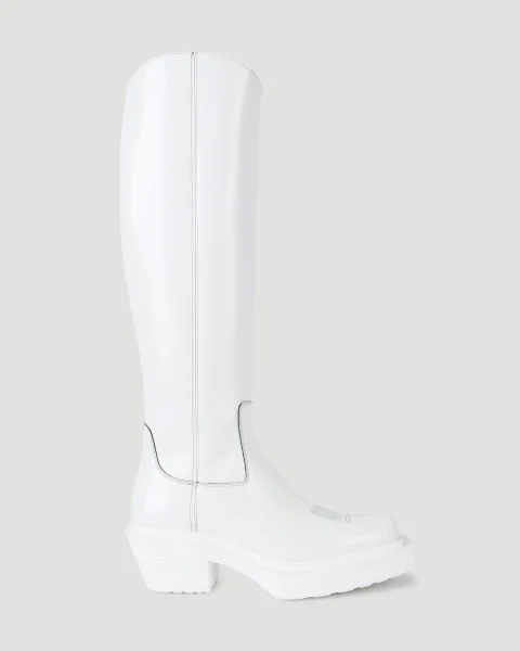 Cowboy Boots in White
