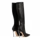 Дамски ботуши с ток "Blade" Casadei — снимка 3