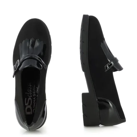 Дамски Лоуфър DONNA SERENA – 9E6255DS 850 NERO — снимка 5