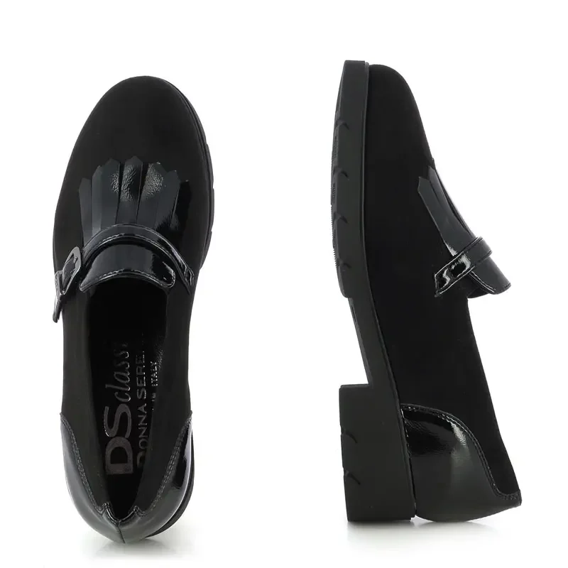 Дамски Лоуфър DONNA SERENA – 9E6255DS 850 NERO — снимка 5