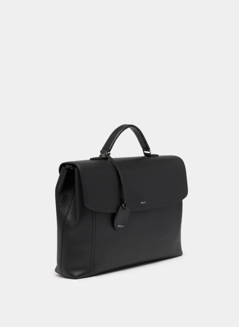 Чанта от естествена кожа Bally — снимка 2