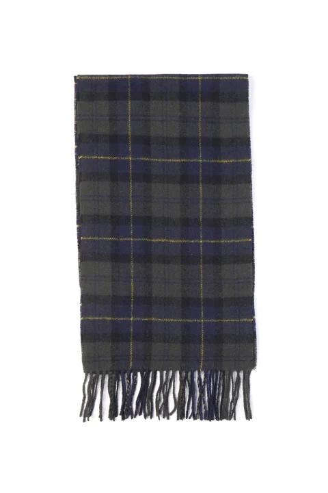 Шал Tartan Lambswool USC0001 tn28 olive night