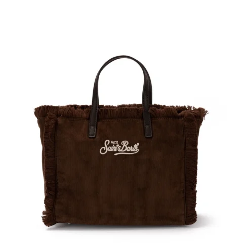 Дамска чанта Colette Corduroy SAINT BARTH — снимка 6