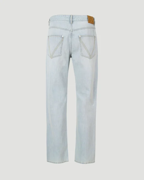 Extra Bleached Straight Jeans — снимка 3