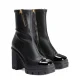 Дамски боти с лачено бомбе Giuseppe Zanotti — снимка 3