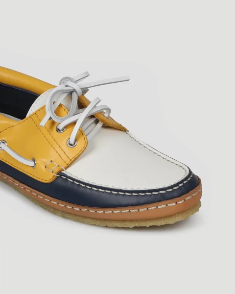 Ashe Boat Shoes in Smooth Leather — снимка 2