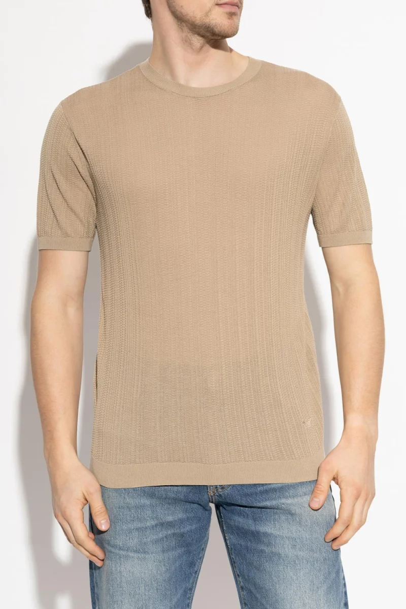 T-Shirt EM004740AF23761 U1145 weathered teak — снимка 2