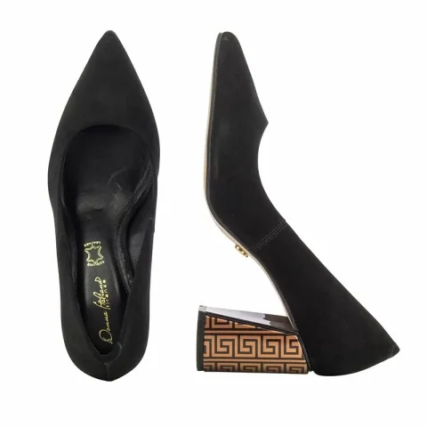Токчета DONNA ITALIANA – 1843-572-677 NOBUK BLACK V48 — снимка 4