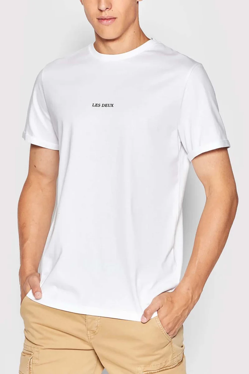 T-Shirt Lens LDM101118 201100-white/black — снимка 2