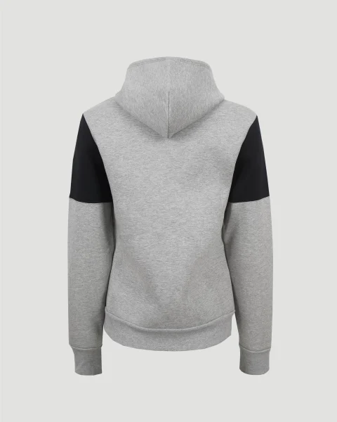 Zip-Up Hoodie in Grey and Black — снимка 3