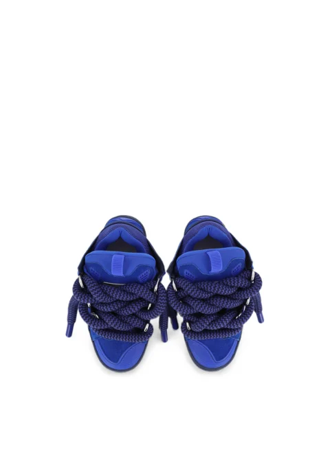 Велурени кецове 'Curb' Lanvin Kids — снимка 4