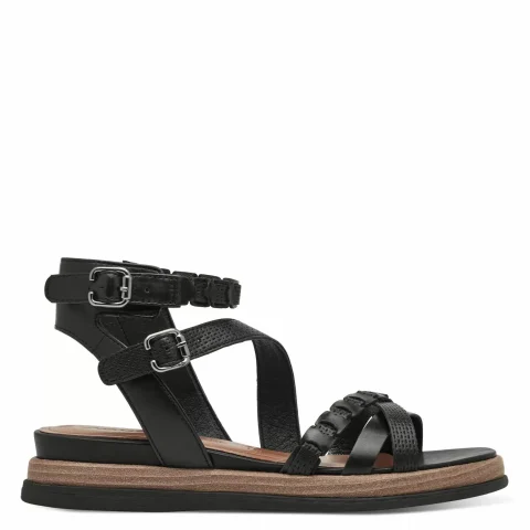 Дамски Равни Сандали TAMARIS – 1-28210-44-001 BLACK