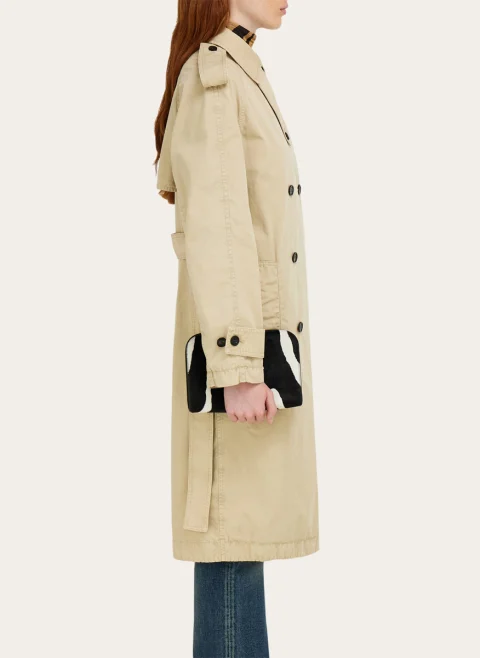 Клъч с 'furry texture' дизайн 'Diana' Ferragamo — снимка 6