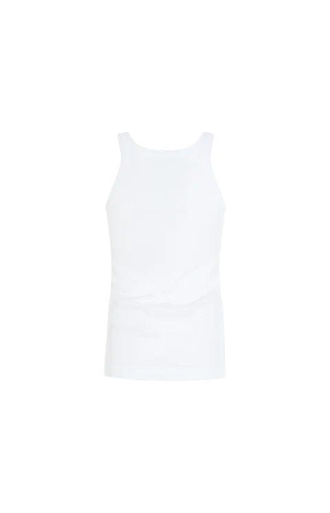 Cotton Top with Logo Patch — снимка 2