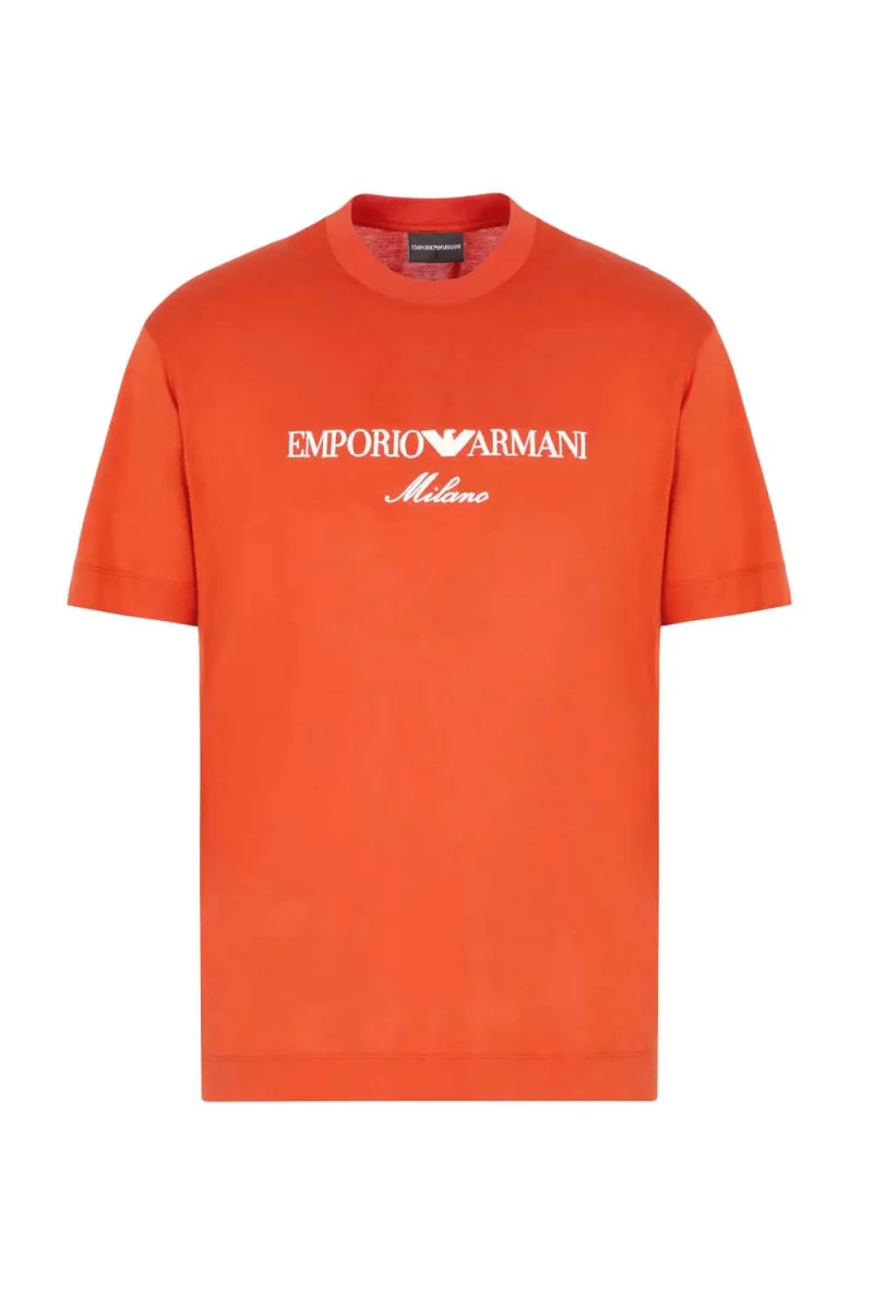 T-Shirt EM001033AF10017 M5030 red clay dis 1 emb