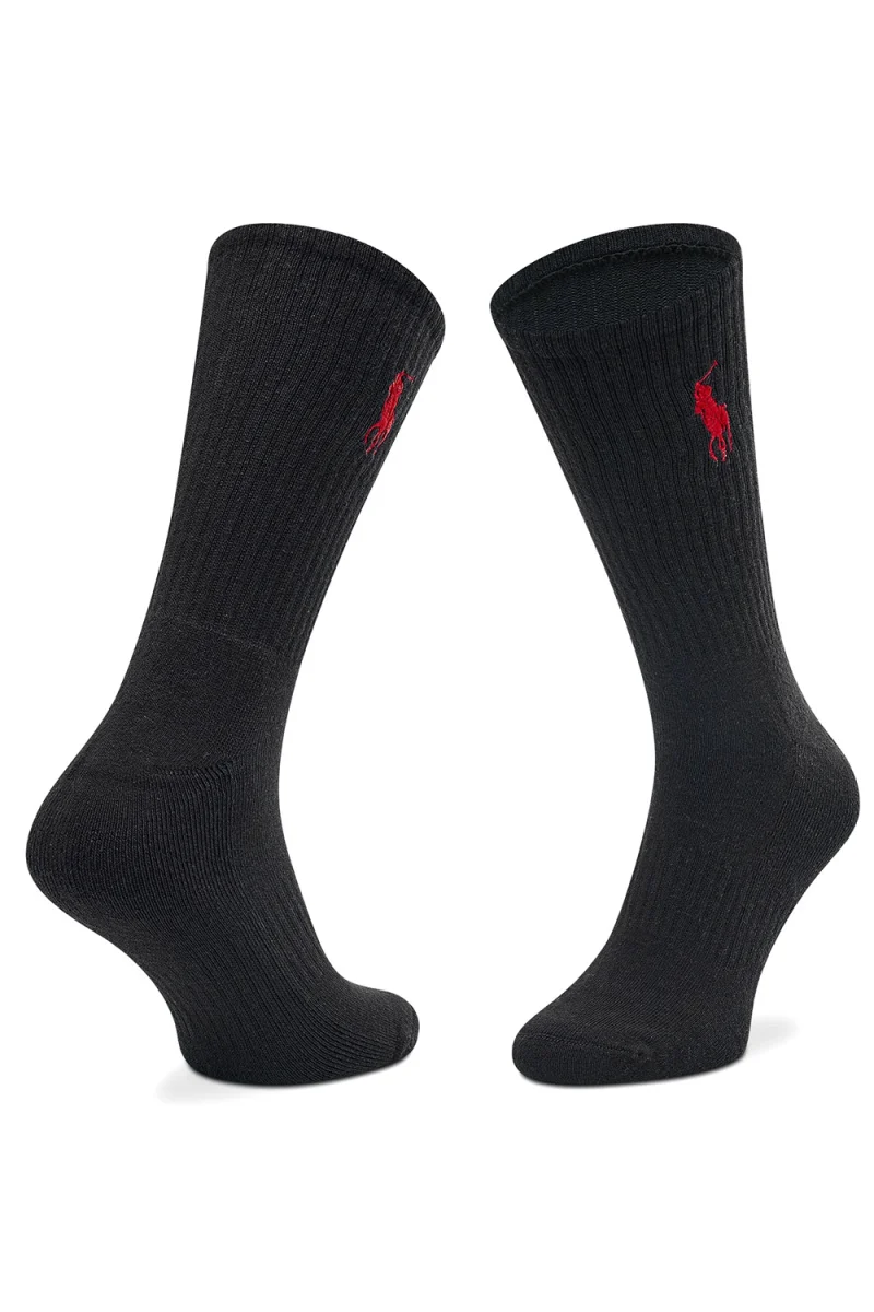 Чорапи (Pack of 2) Big Pny 3Pk-Crew Sock 449858064002 001 black — снимка 2