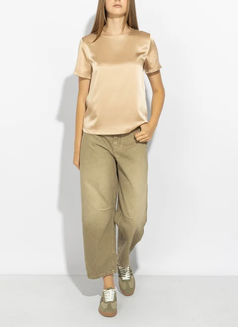 Блуза от сатенирана материя Weekend Max Mara Wkdgilbert — снимка 9