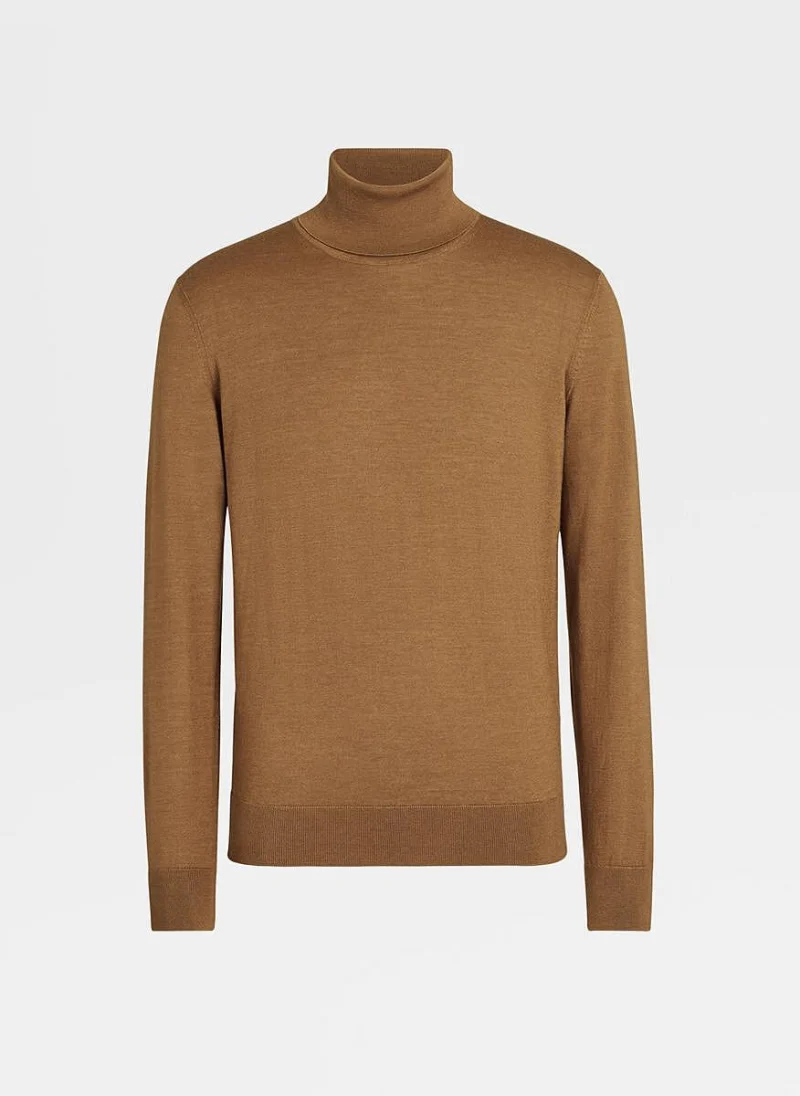 Поло пуловер от коприна и кашмир Zegna