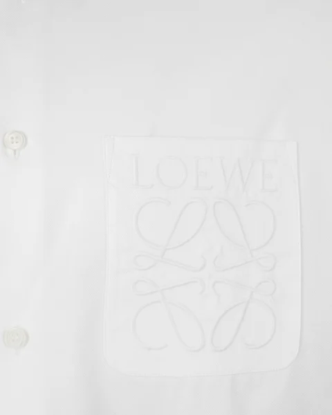 Cotton Shirt in White — снимка 2