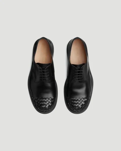 James Lace-Up Shoe in Black — снимка 4