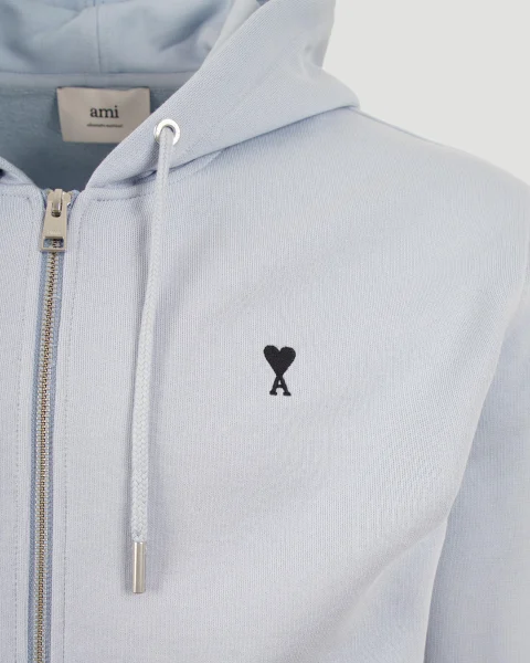 Ami de Coeur Hoodie in Sky Blue — снимка 2
