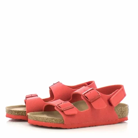 Сандали Момичета BIRKENSTOCK – 1023404 MILANO RED — снимка 3