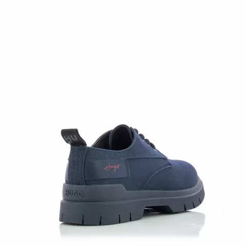 Мъжки Ежедневни HUGO – 50493168 RYAN_DERB_CV Dark Blue — снимка 2