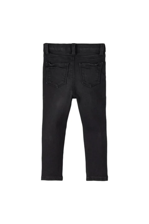 Детски Jeans Nmfpolly Dnma1Tindy Pant Camp 13206152 BS000031 Black Denim — снимка 2