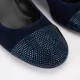 Дамски сини обувки велур Loriblu — снимка 5