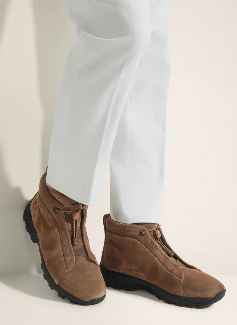 Велурени боти 'Triple Stitch™ Vetta' Zegna — снимка 6