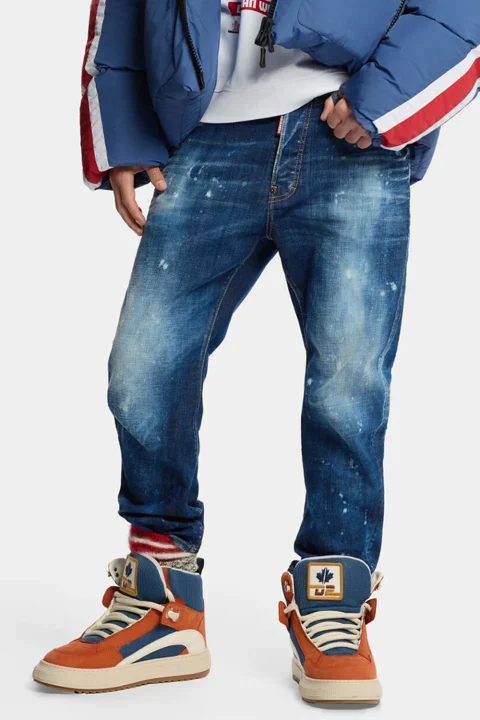 Jeans S71LB1763D30010 470 navy blue — снимка 2