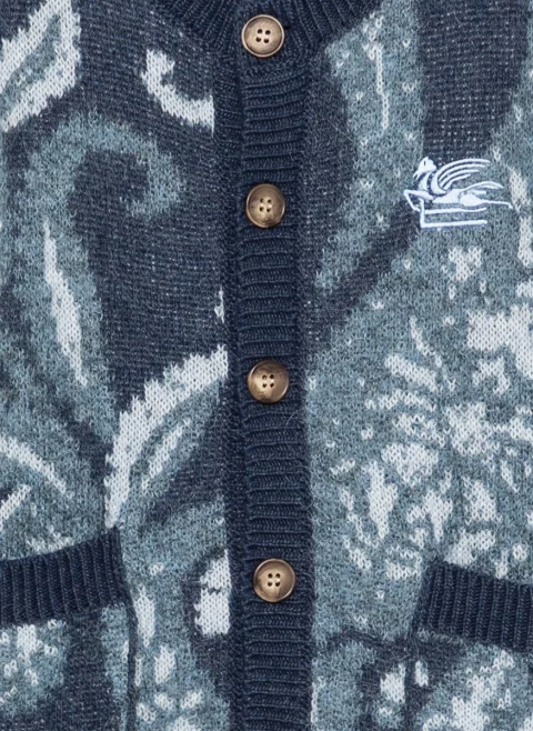 Жилетка с вълна 'Paisley' Etro Kids — снимка 3
