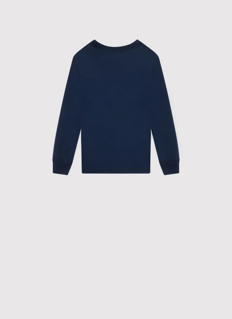 Пуловер с лого бродерия Ralph Lauren Kids 2-7 — снимка 3