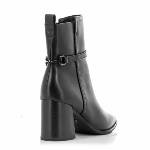 Дамски Боти На Ток TAMARIS – 1-25366-41 001 BLACK — снимка 2