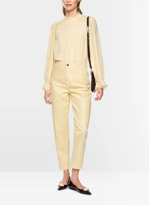 Блуза с дантела Marc Cain Collections — снимка 9