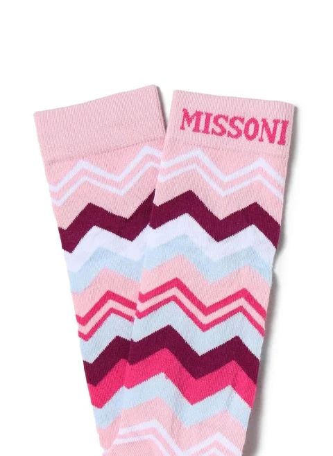 Чорапи с принт Missoni Kids
