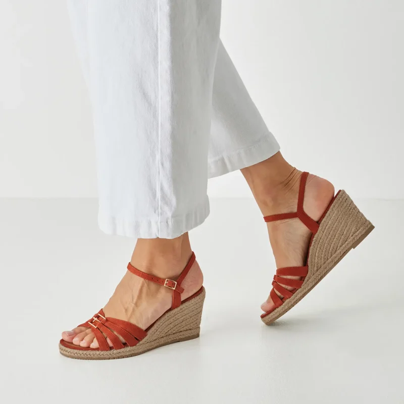 Дамски Сандали На Платформа TAMARIS – 1-28312-46-672 TERRACOTTA — снимка 7