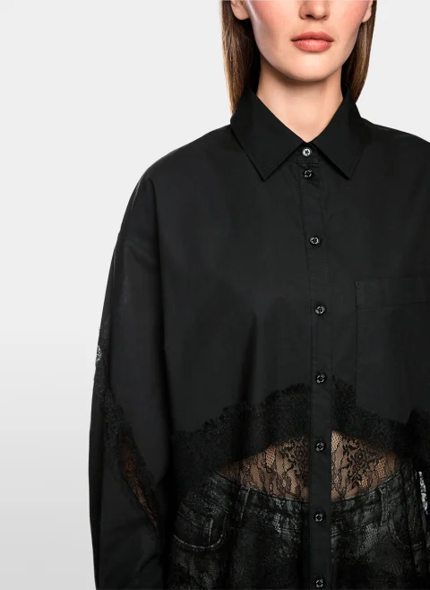 Риза с дантела Marc Cain Sports — снимка 6