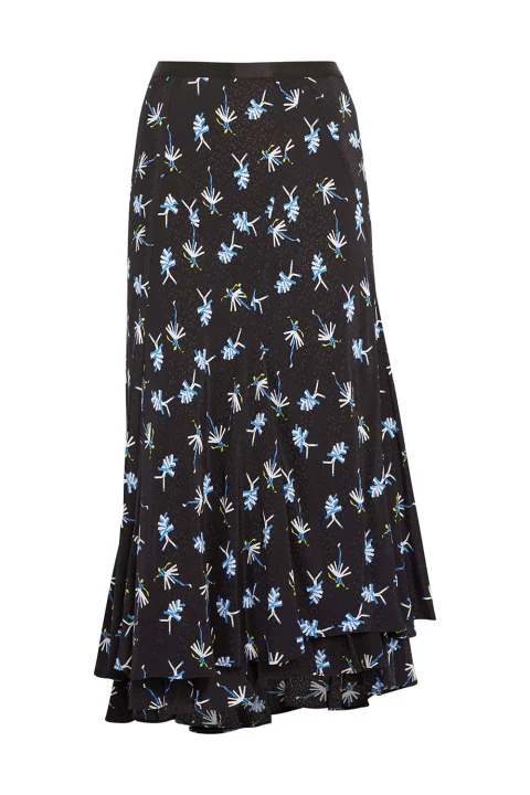 Пола Debra Skirt DVFKM4Q004PPLDB people dancing black