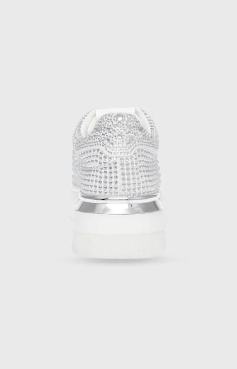 Спортни обувки GLOBES с апликирани кристали — снимка 4