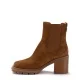 Дамски кафяви боти Casadei — снимка 5