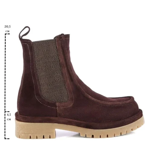 Дамски Равни Боти CARLO FABIANI – 252-22981 COCONUT SUEDE — снимка 6