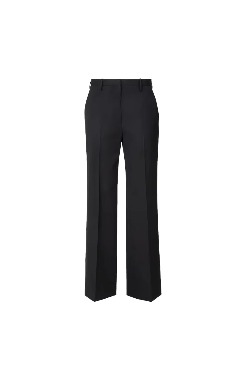 Grain de Poudre Trousers in Black