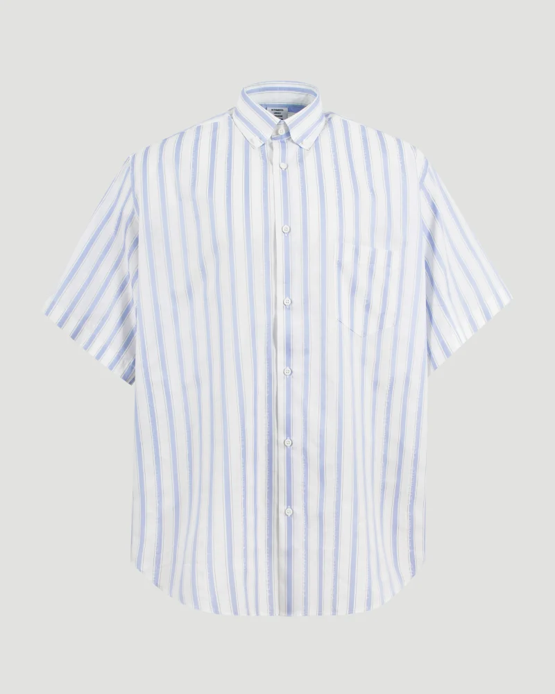 Striped Shirt in Blue and White