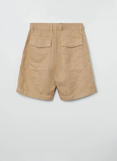 Къс панталон 'Garment-dyed Bermuda' Brunello Cucinelli Kids